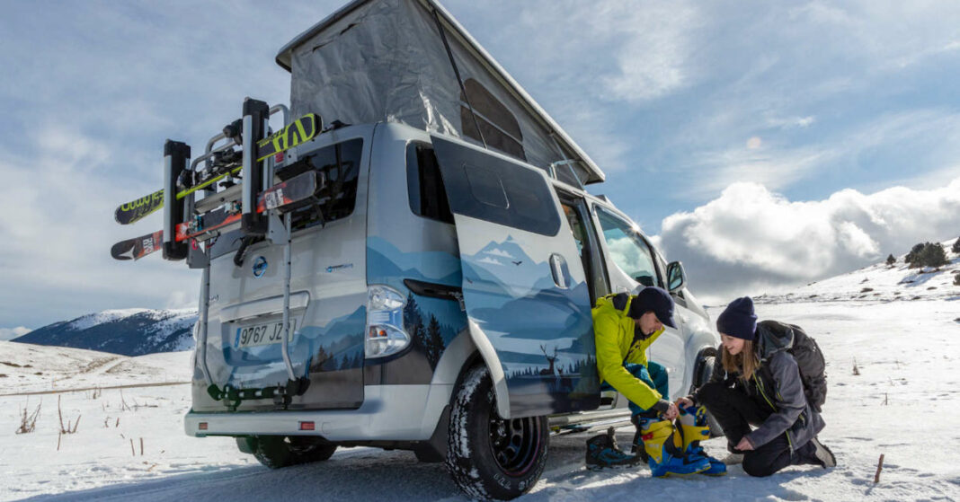 nissan elektrisk autocamper