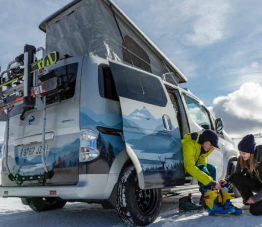 nissan elektrisk autocamper